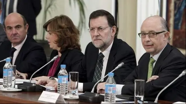 Guindos-Saenz-Santamaria-Rajoy-Montoro_ECDIMA20140425_0011_20