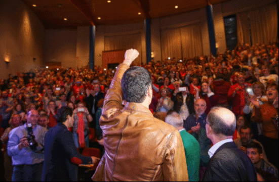 Sánchez acto publico