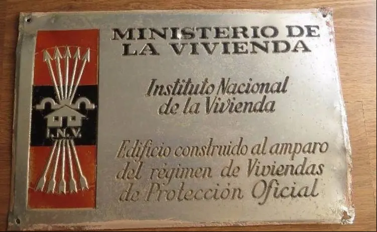 placa vivienda falange