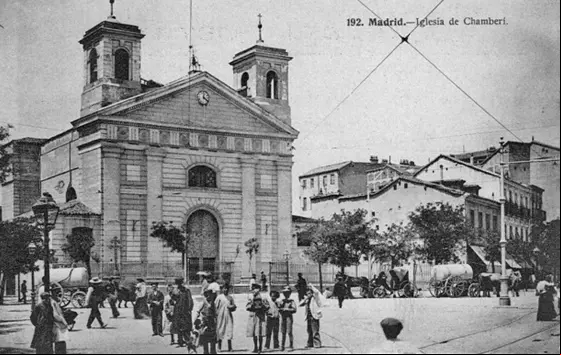 Iglesia bautizo madrid largo caballero