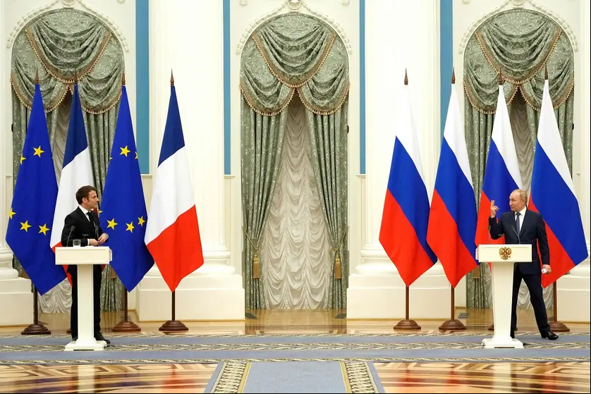 putin macron