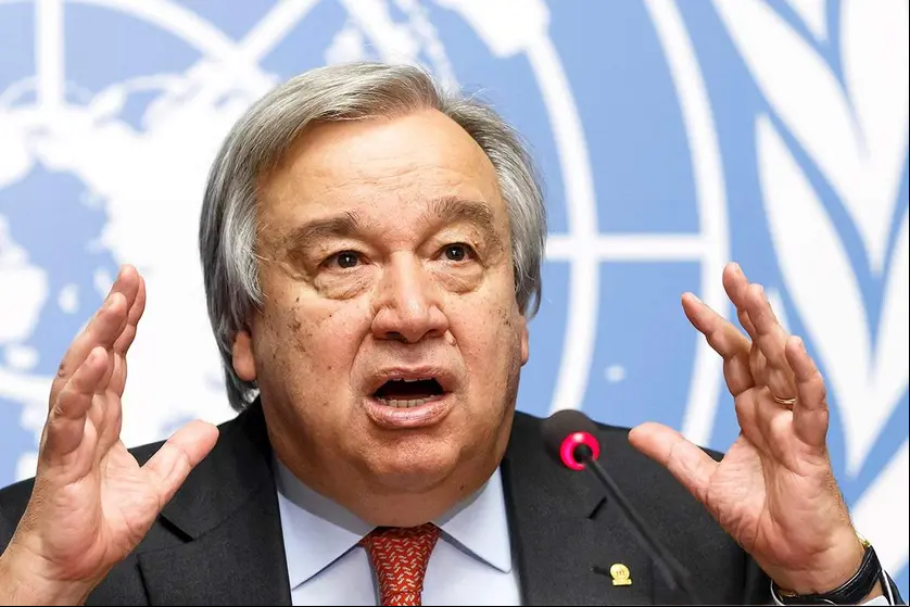 António Guterres, secretario general de la ONU