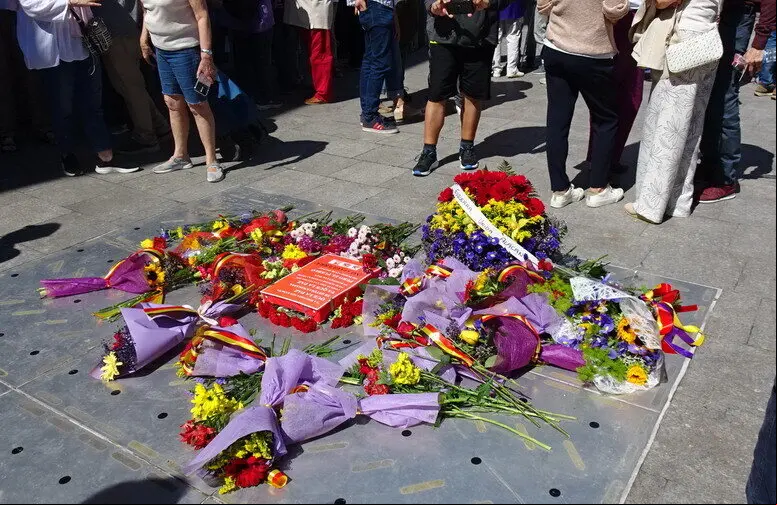 Ramos de flores en el punto O