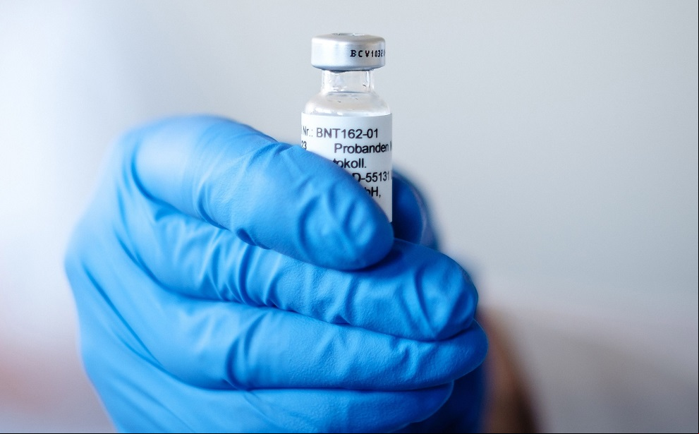 Imagen cedida por la farmacéutica alemana BioNTech en la que se muestra la BNT162b2, candidata a vacuna contra la covid-19, en Mainz, Alemania. EFE/BioNTech SE