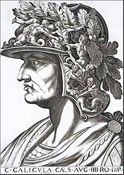 Pintura renacentista de Calígula