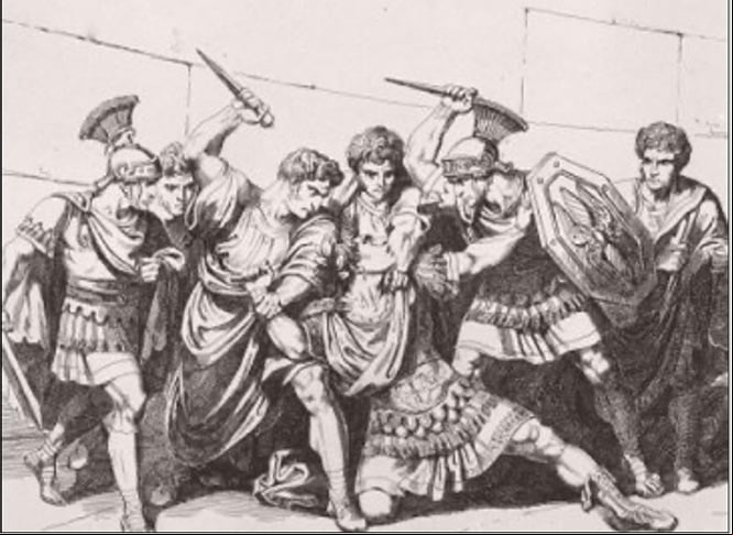 El asesinato de Caligula
