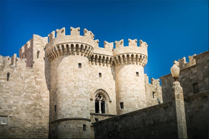 El Palacio de los Grandes Maestros de los Caballeros de Rodas, en la ciudad medieval
