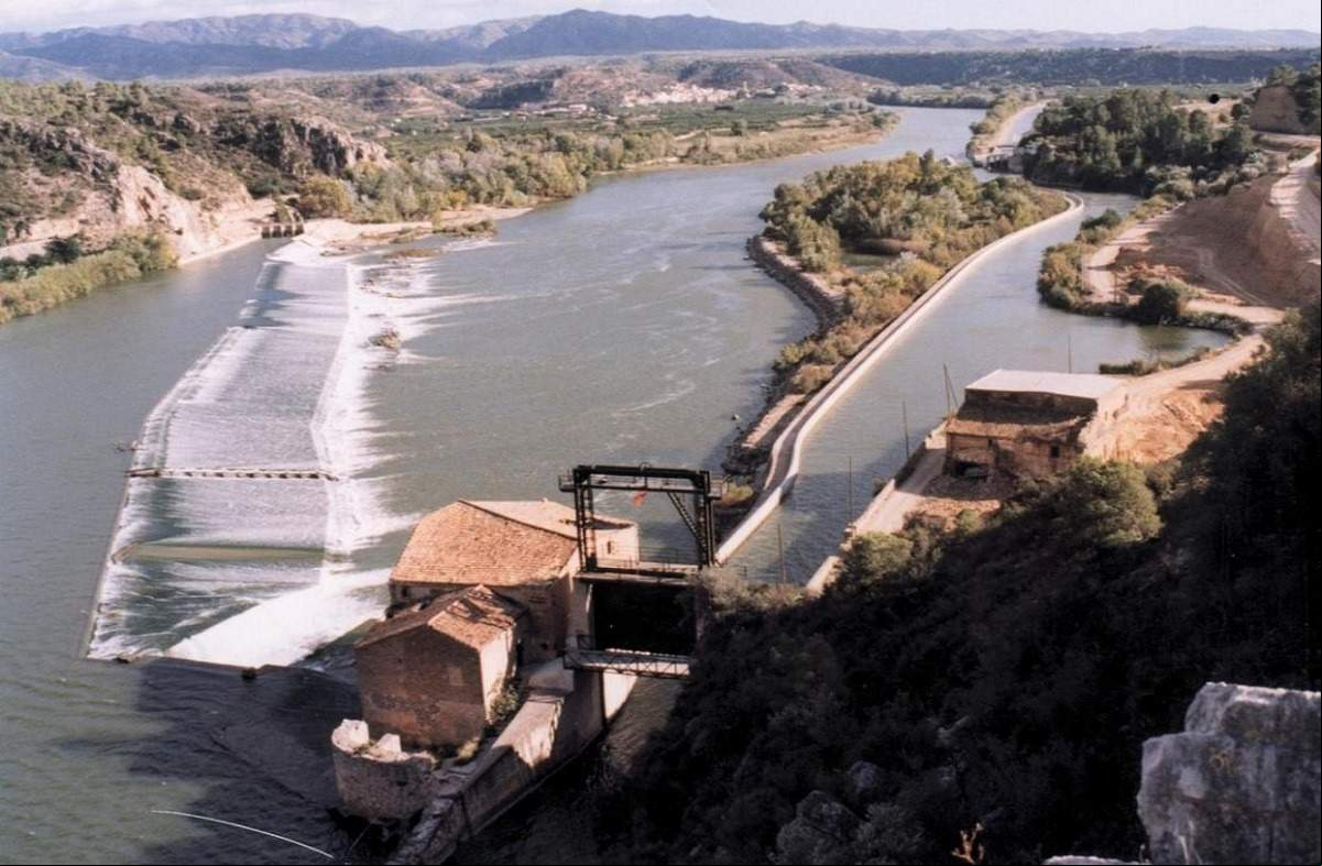 El azud de Cherta