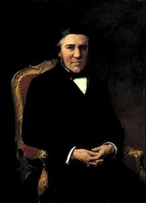 Retrato del Juan Bravo Murillo (1877), por Manuel García Hispaleto(Congreso de los diputados, Madrid)