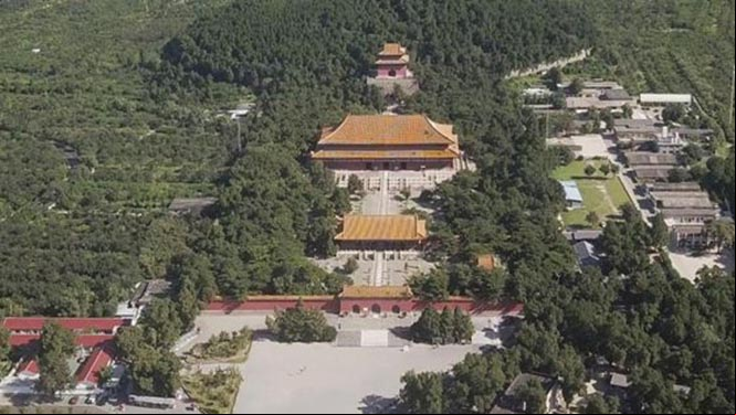 El valle de los reyes de la dinastía Ming