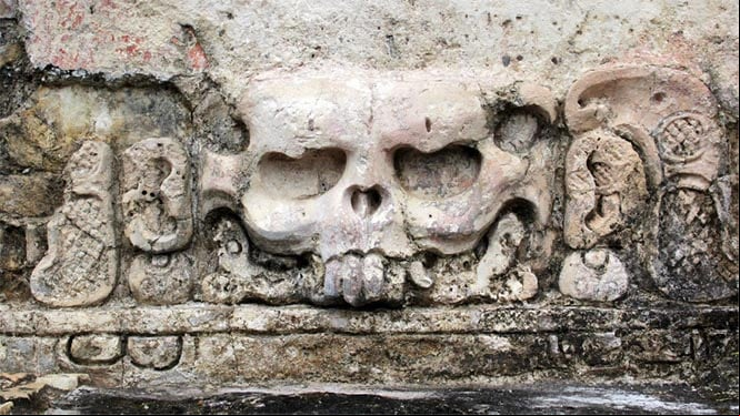 La calavera del Templo de la Calavera