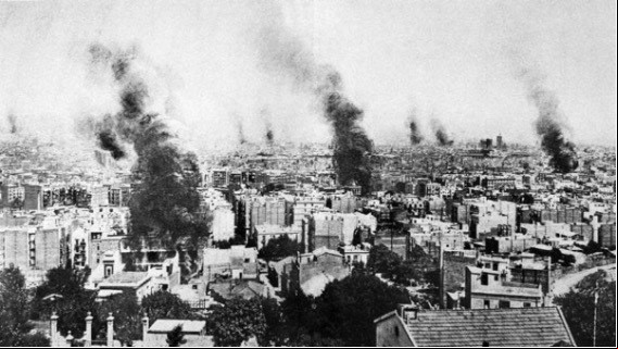 Los incendios en Barcelona durante la Semana Trágica