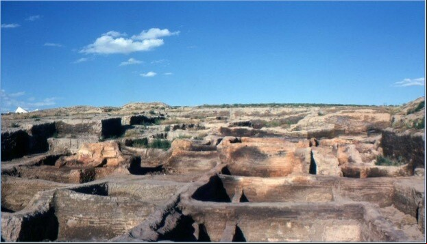 Çatalhoyuk después de las primeras excavaciones